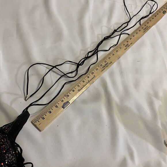 Cupid Size 8.5 Lace up the leg 5 inch open toe heels. - Picture 9 of 9